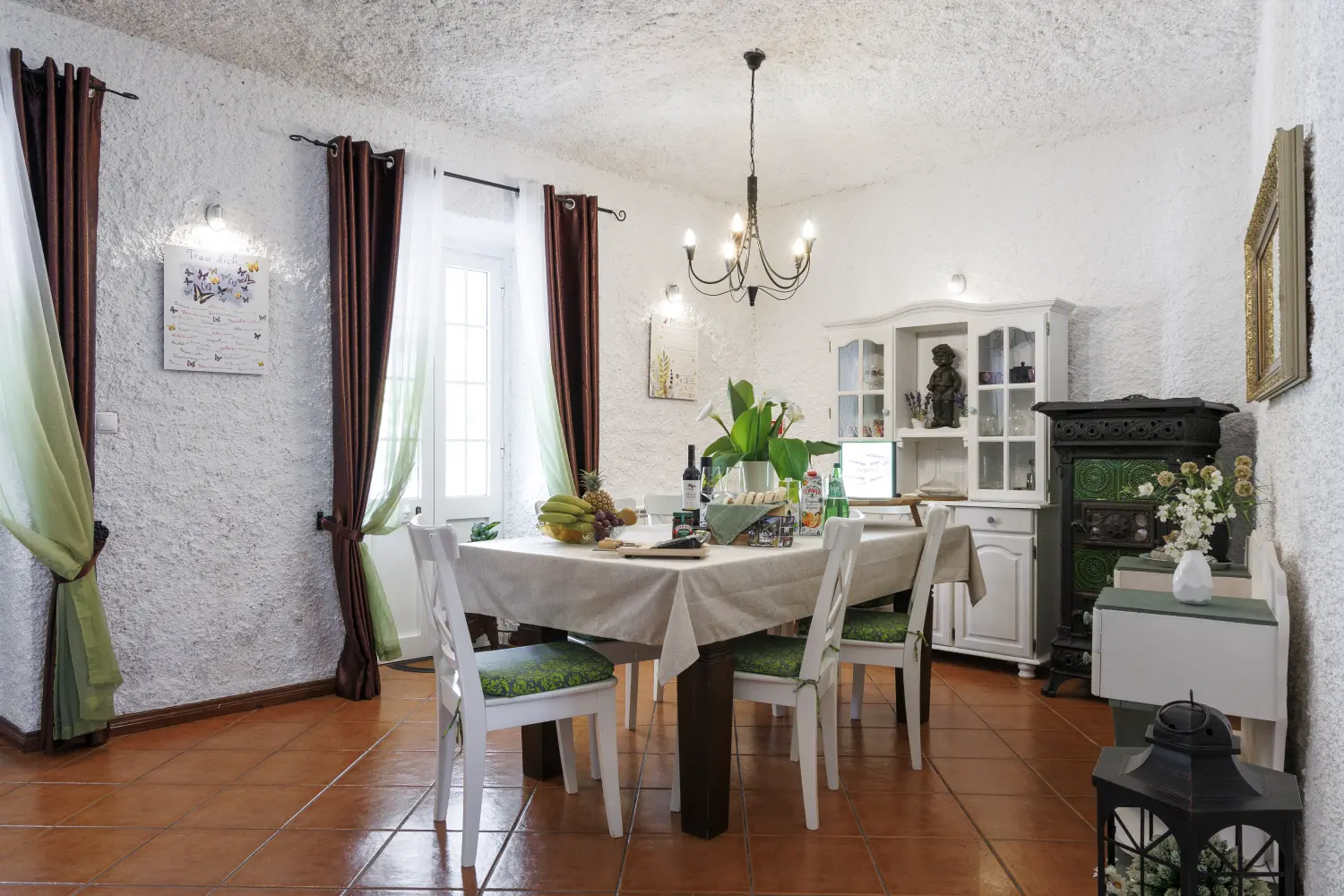 Villa Magia Verde – Blick auf ein Esszimmer
