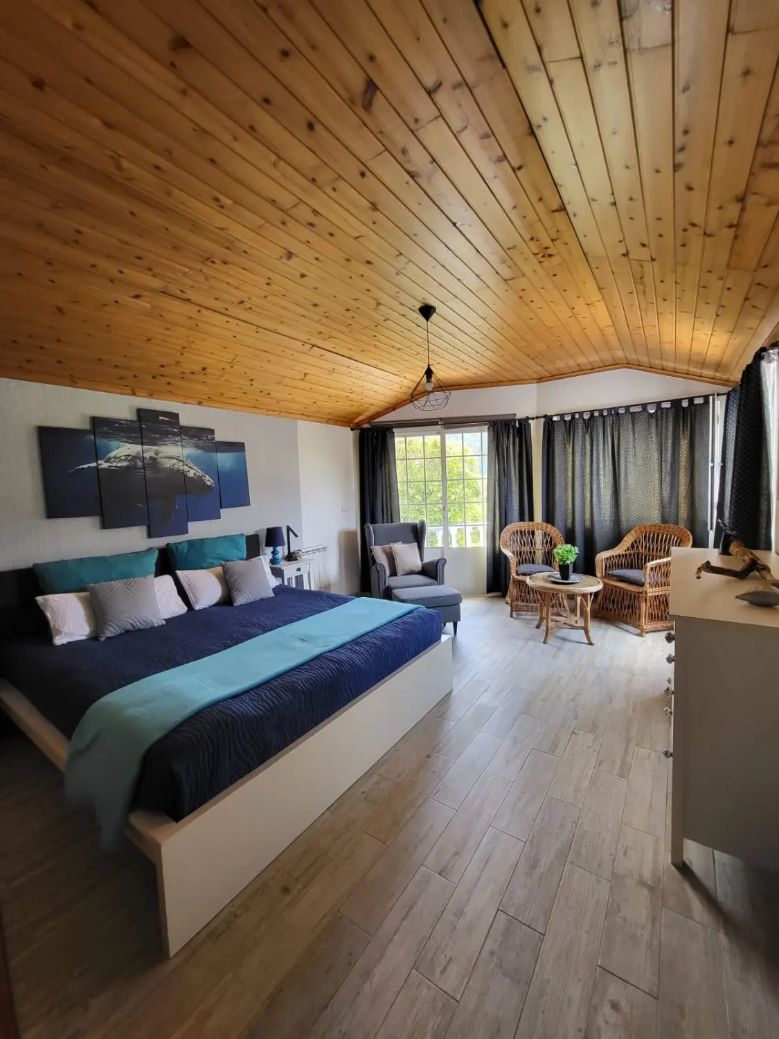 Villa Magia Verde – Blick auf das Schlafzimmer