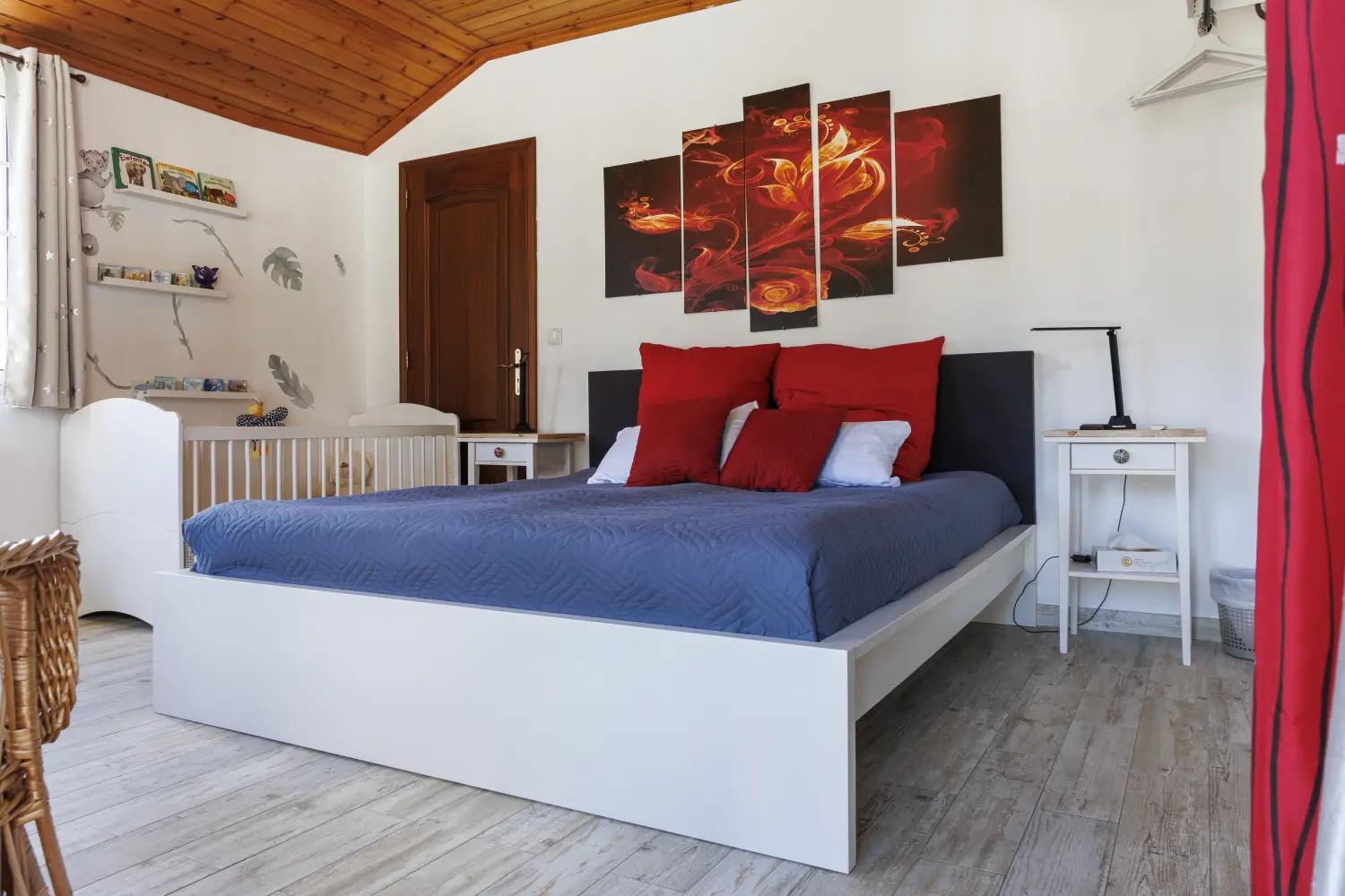 Villa Magia Verde – Blick auf das Schlafzimmer