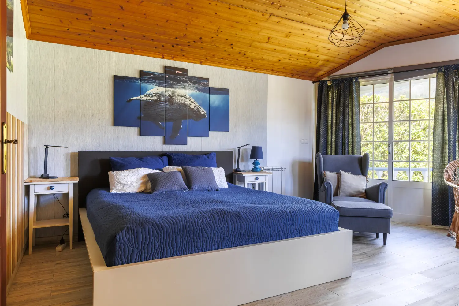 Villa Magia Verde – Blick auf das Schlafzimmer