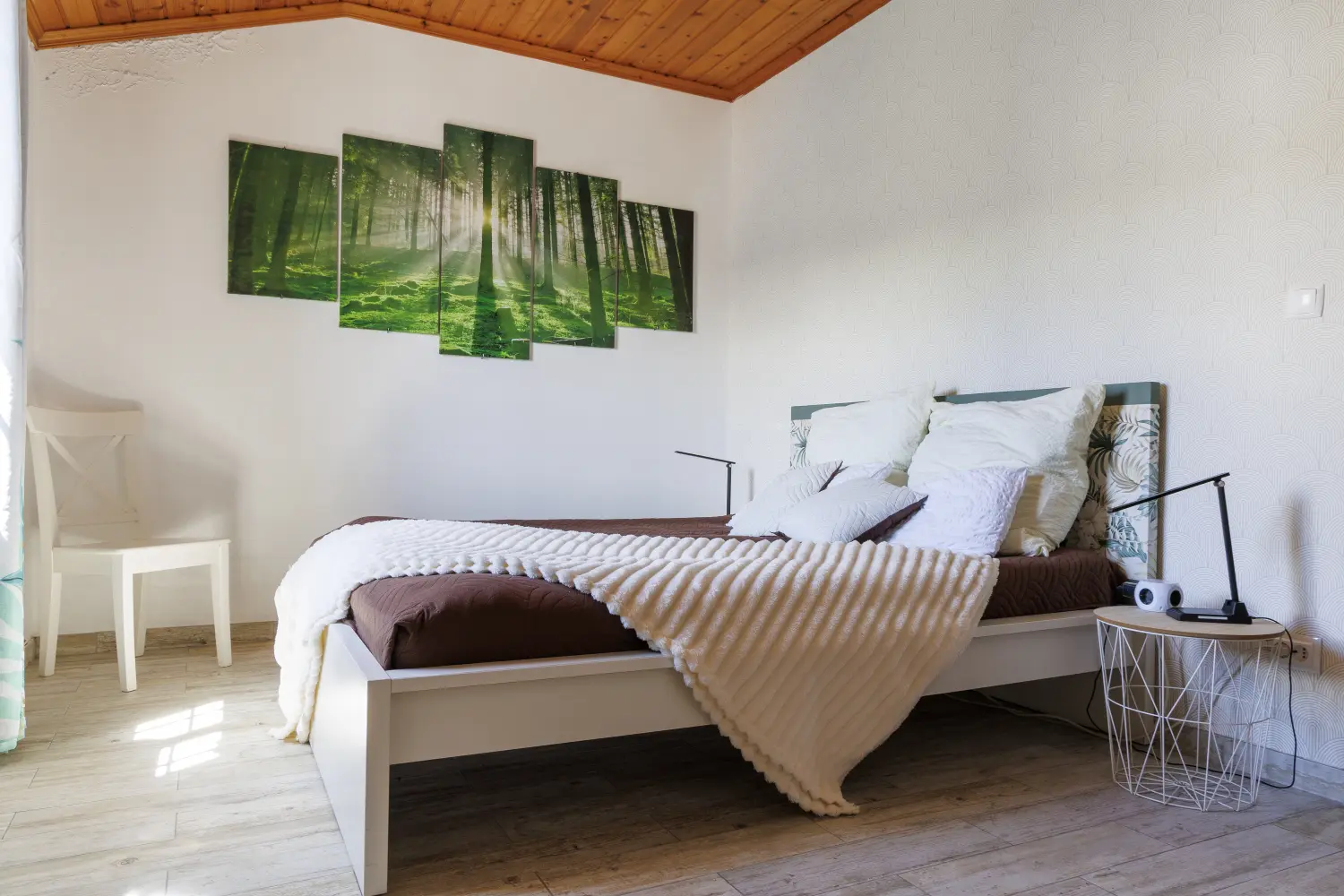 Villa Magia Verde – Blick auf das Schlafzimmer