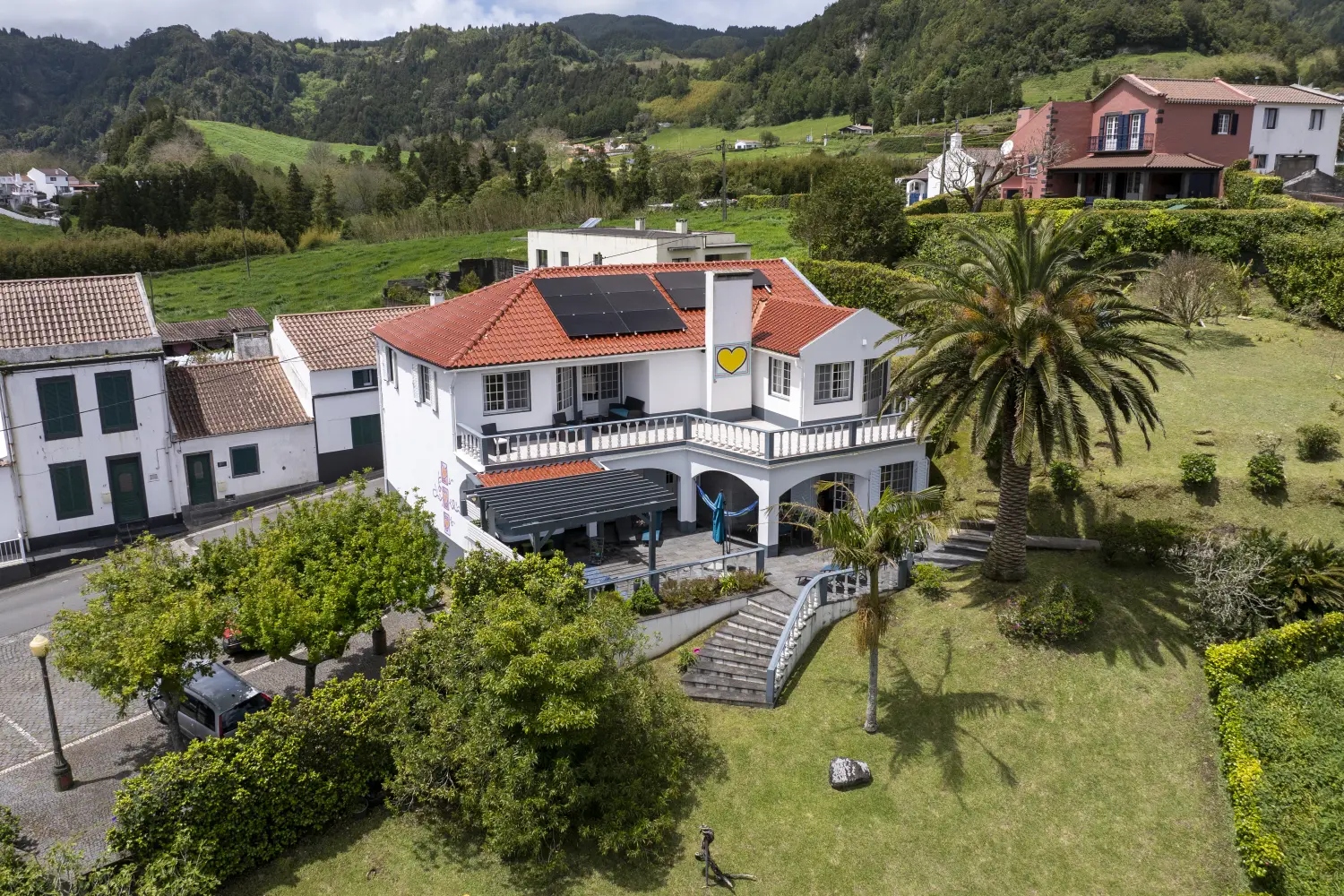 Villa Magia Verde, eine Ferienwohnung in Furnas, São Miguel, Azoren, Portugal. von Villa Magia Verde