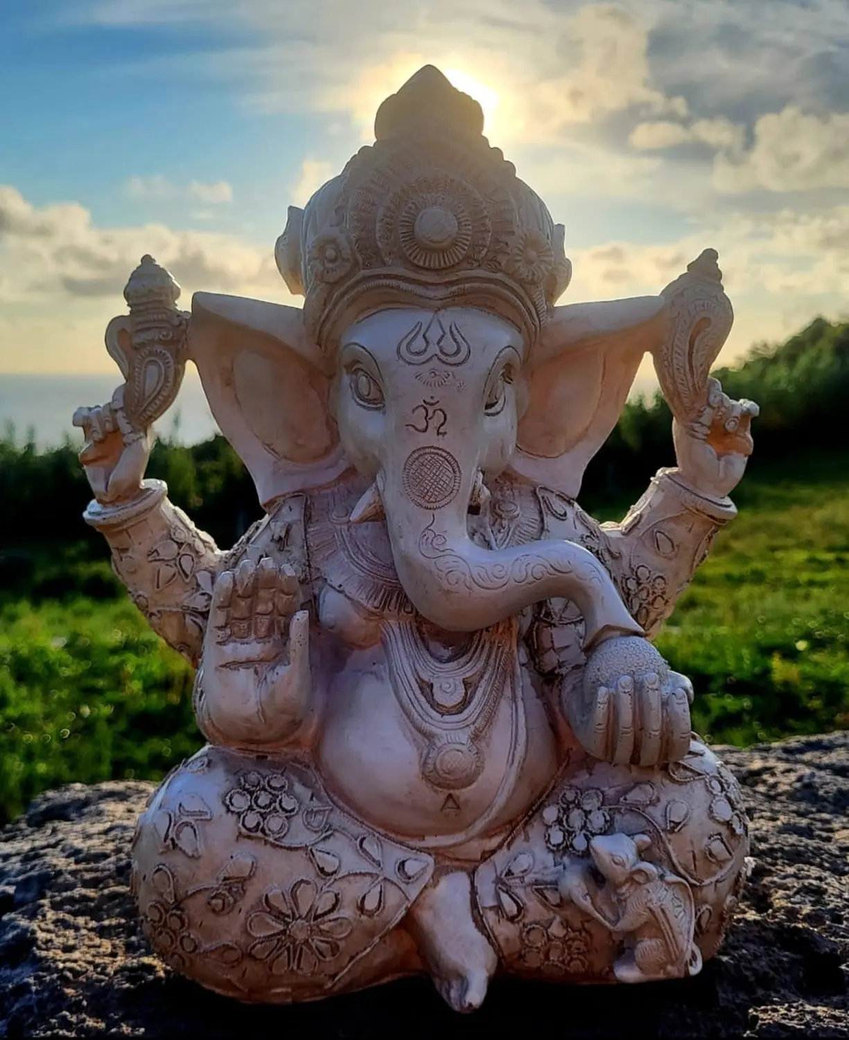 Villa Magia Verde – eine Statue von Lord Ganesha